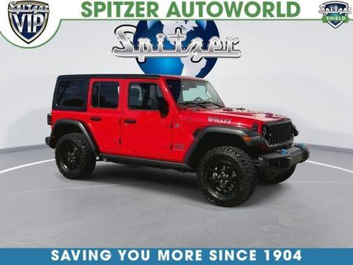 Firecracker Red Clearcoat 2024 Jeep Wrangler 4xe Sport