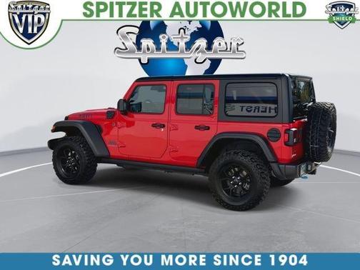 Firecracker Red Clearcoat 2024 Jeep Wrangler 4xe Sport