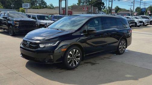 Crystal Black Pearl 2025 Honda Odyssey Elite