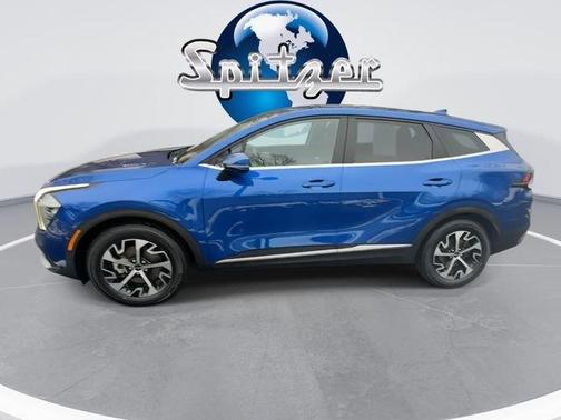 Sapphire Blue 2023 Kia Sportage EX