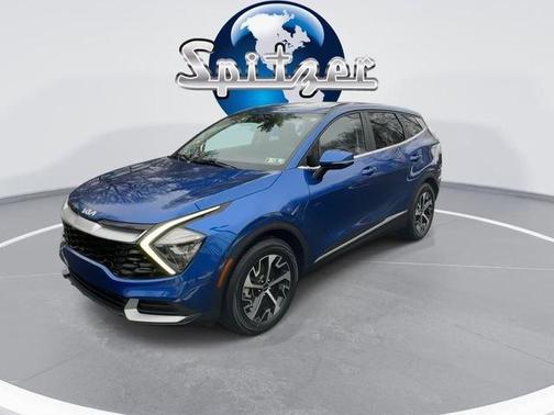 Sapphire Blue 2023 Kia Sportage EX