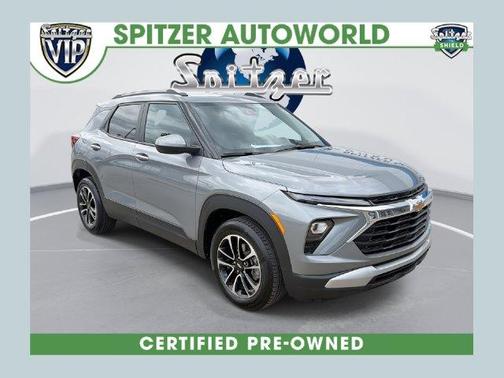Sterling Gray Metallic 2024 Chevrolet Trailblazer LT