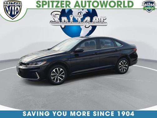 Deep Black Pearl Effect 2025 Volkswagen Jetta 1.5T S