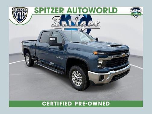 Lakeshore Blue Metallic 2025 Chevrolet Silverado 2500 LT