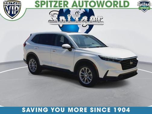 Platinum White Pearl 2023 Honda CR-V EX-L