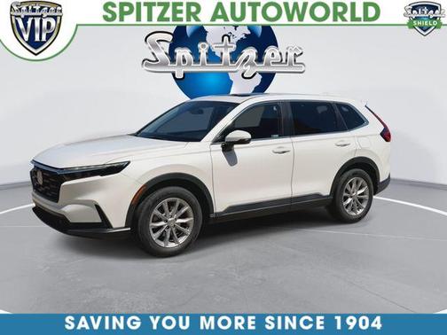 Platinum White Pearl 2023 Honda CR-V EX-L