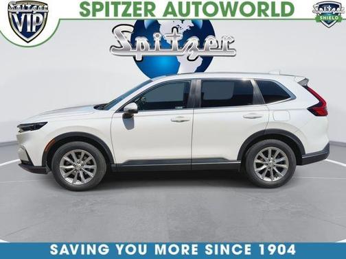 Platinum White Pearl 2023 Honda CR-V EX-L