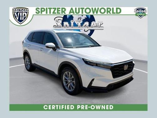 Platinum White Pearl 2023 Honda CR-V EX-L
