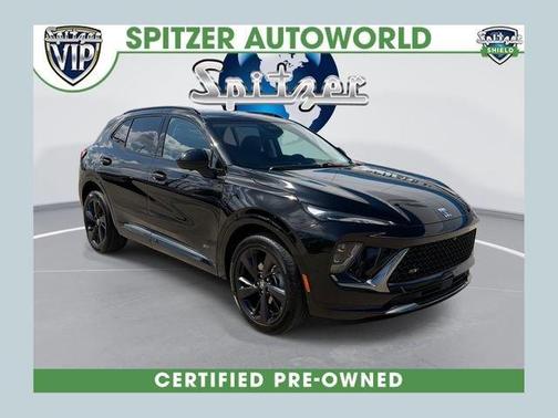 Ebony Twilight Metallic 2025 Buick Envision Sport Touring