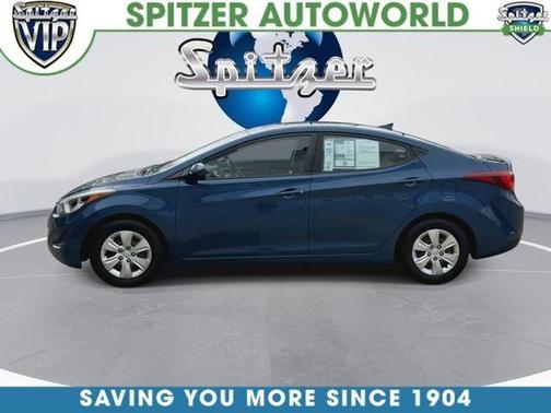 Windy Sea Blue 2016 Hyundai ELANTRA SE