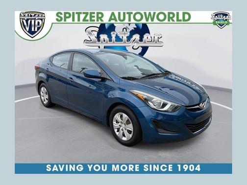 Windy Sea Blue 2016 Hyundai ELANTRA SE