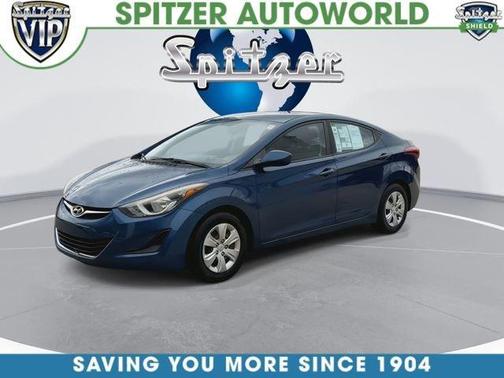 Windy Sea Blue 2016 Hyundai ELANTRA SE