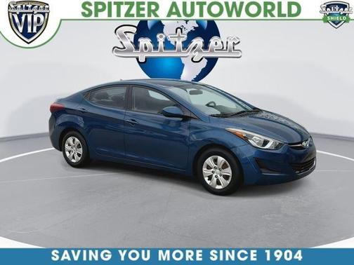Windy Sea Blue 2016 Hyundai ELANTRA SE