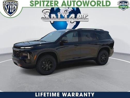 Black 2026 Chevrolet Traverse Z71