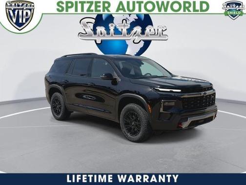 Black 2026 Chevrolet Traverse Z71