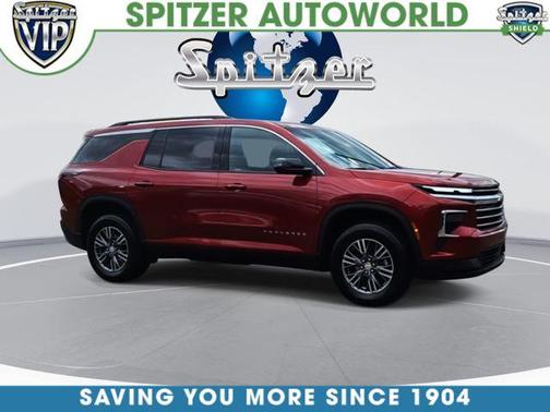 Radiant Red 2024 Chevrolet Traverse LT