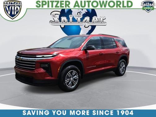 Radiant Red 2024 Chevrolet Traverse LT