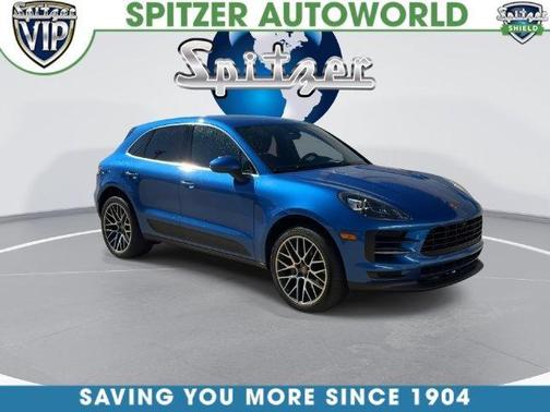 Sapphire Blue Metallic 2019 Porsche Macan S