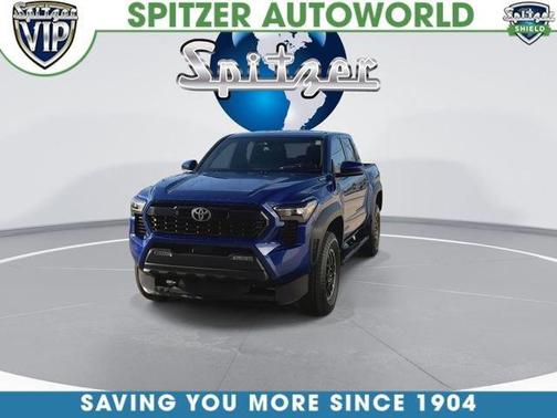 Blue Crush Metallic 2025 Toyota Tacoma Hybrid TRD