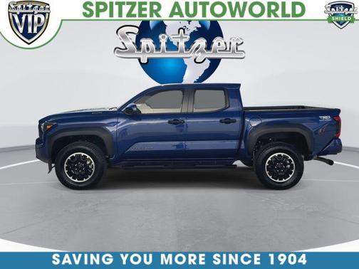 Blue Crush Metallic 2025 Toyota Tacoma Hybrid TRD