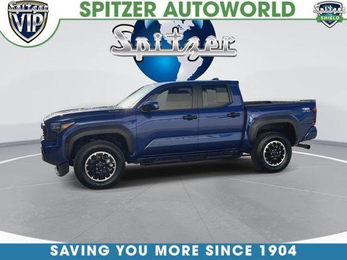 Blue Crush Metallic 2025 Toyota Tacoma Hybrid TRD