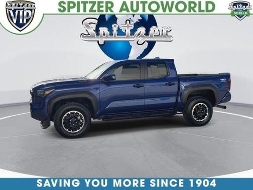 Blue Crush Metallic 2025 Toyota Tacoma Hybrid TRD