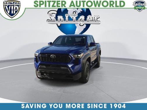 Blue Crush Metallic 2025 Toyota Tacoma Hybrid TRD