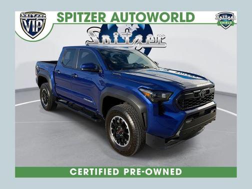 Blue Crush Metallic 2025 Toyota Tacoma Hybrid TRD