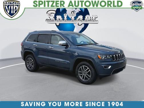 Pacific Blue Clearcoat 2020 Jeep Grand Cherokee Limited