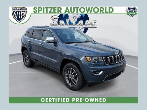 Pacific Blue Clearcoat 2020 Jeep Grand Cherokee Limited