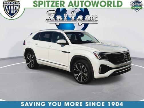 Opal White Pearl Effect 2024 Volkswagen Atlas Cross Sport 2.0T SEL Premium R-Line