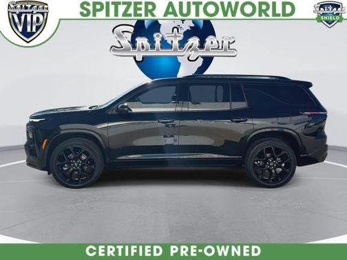 Mosaic Black Metallic 2024 Chevrolet Traverse RS