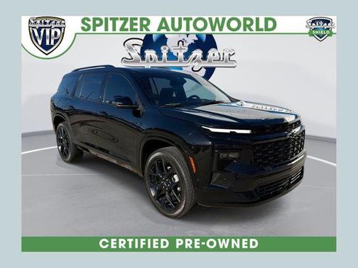 Mosaic Black Metallic 2024 Chevrolet Traverse RS