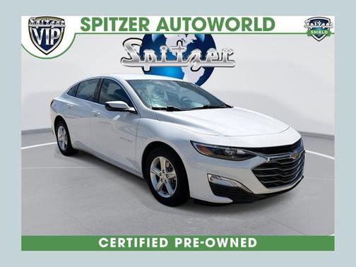 Summit White 2024 Chevrolet Malibu 1LS