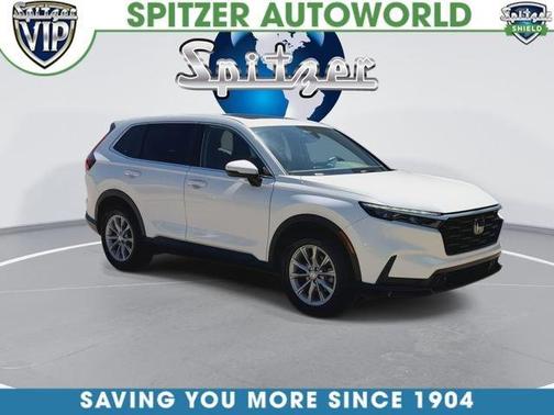 Platinum White Pearl 2023 Honda CR-V EX-L