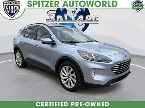 Blue Silver Metallic 2022 Ford Escape Titanium