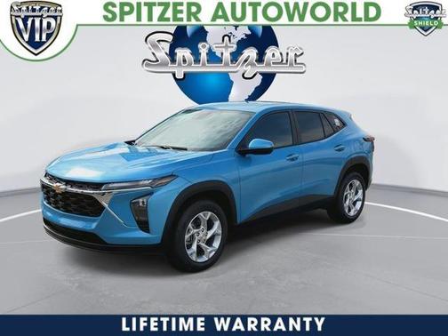 Blue 2026 Chevrolet Trax LS