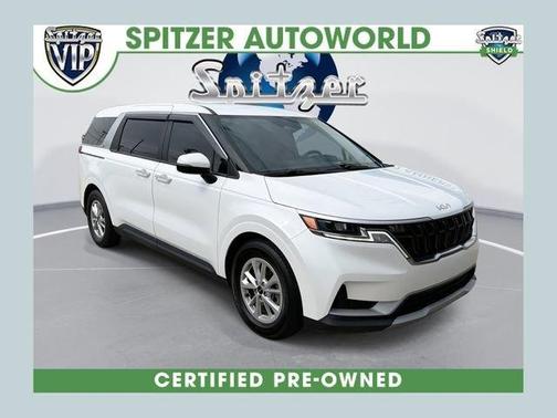 Snow White Pearl 2023 Kia Carnival LX Seat Package