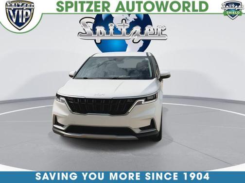 Snow White Pearl 2023 Kia Carnival LX Seat Package