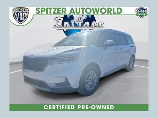 Snow White Pearl 2023 Kia Carnival LX Seat Package