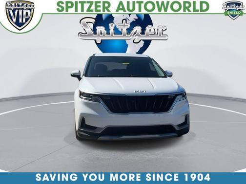 Snow White Pearl 2023 Kia Carnival LX Seat Package