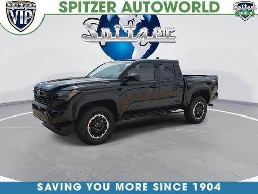 Black 2025 Toyota Tacoma Hybrid TRD