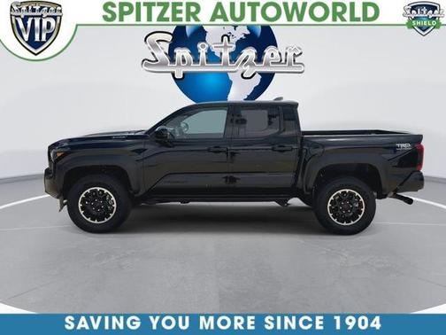 Black 2025 Toyota Tacoma Hybrid TRD