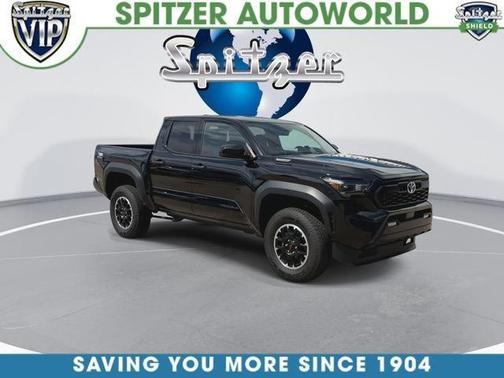 Black 2025 Toyota Tacoma Hybrid TRD