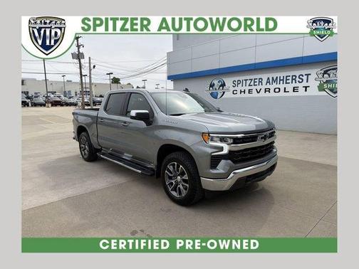 Sterling Gray Metallic 2025 Chevrolet Silverado 1500 LT