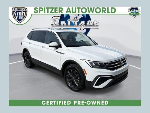 Pure White 2022 Volkswagen Tiguan 2.0T SE
