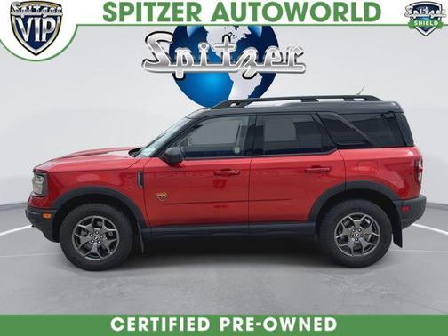 Chili Pepper Red 2023 Ford Bronco Sport Badlands