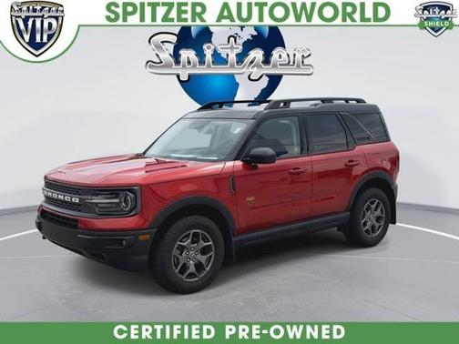 Chili Pepper Red 2023 Ford Bronco Sport Badlands