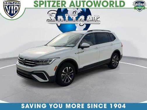 Pure White 2022 Volkswagen Tiguan 2.0T S