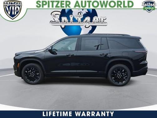 Black 2026 Chevrolet Traverse LT